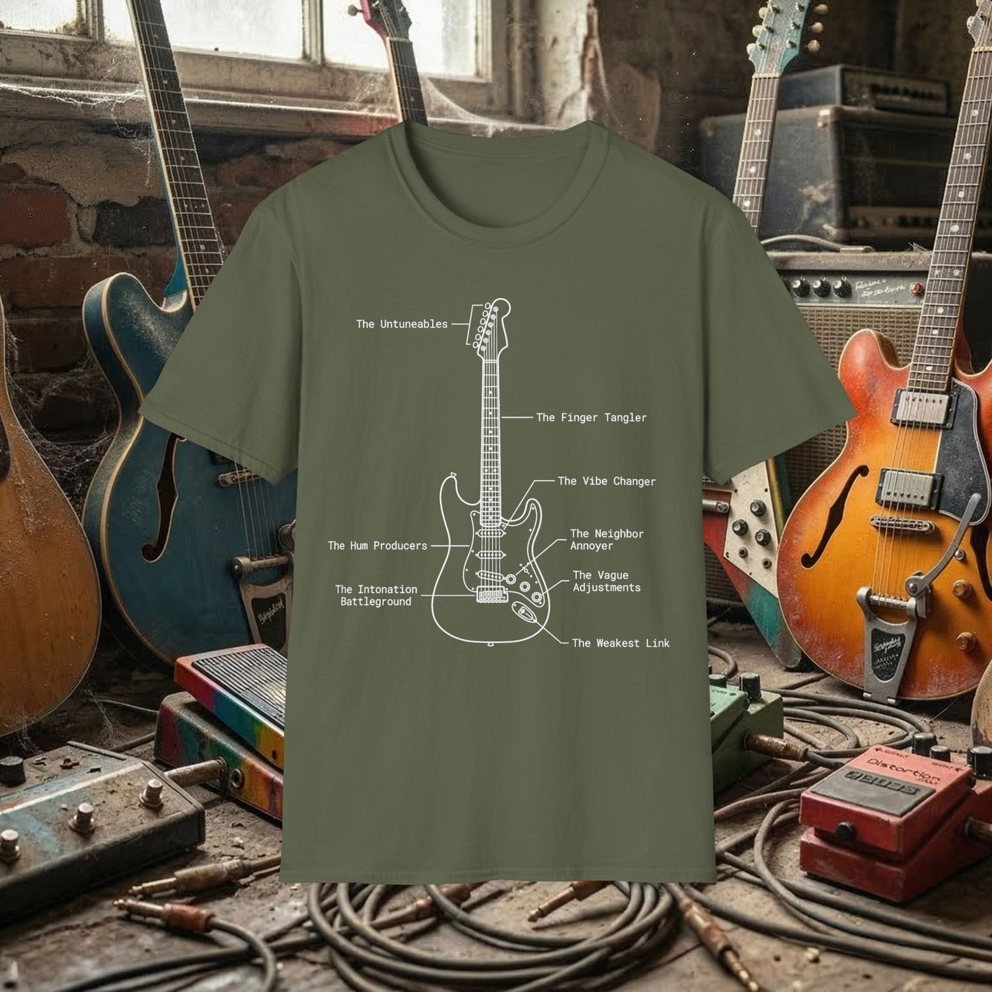 Guitar Anatomy T-Shirt