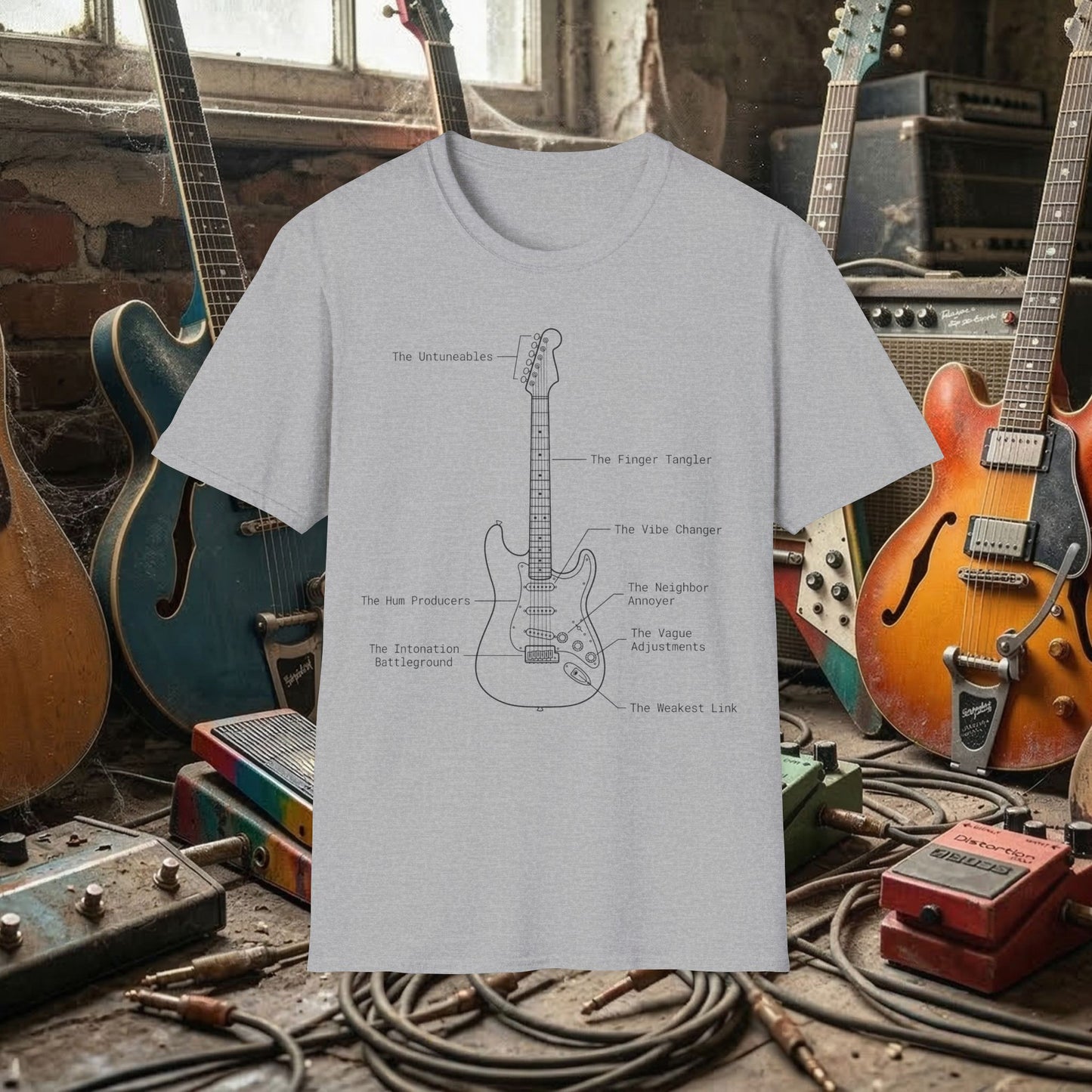 Guitar Anatomy T-Shirt